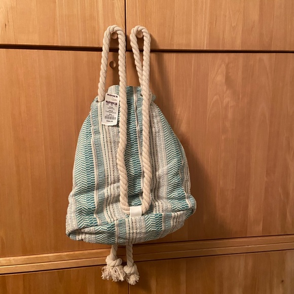 Love this life pull string beach bag NWT - Picture 2 of 4